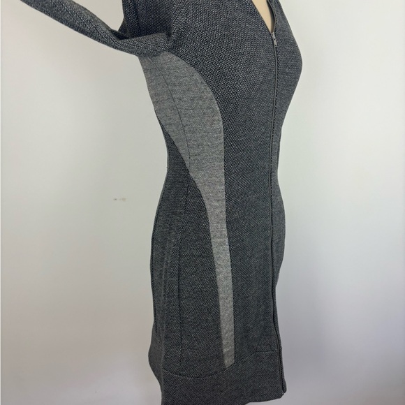 Theory Chayenne B Gray Dress Zipper 4 NWT - Picture 3 of 9